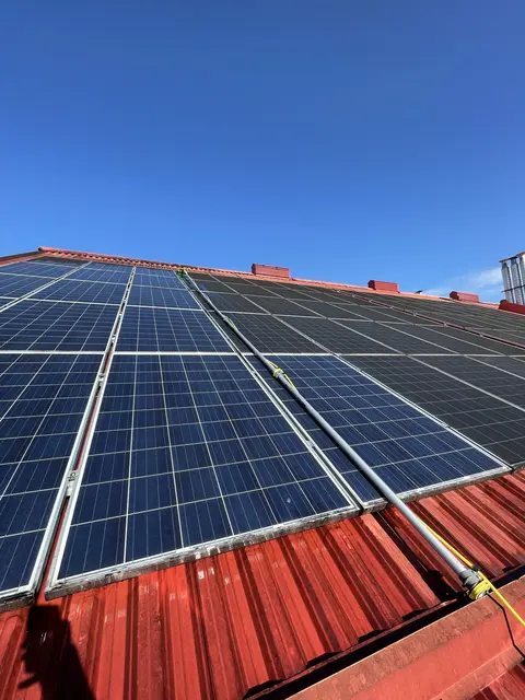 Curățare panouri solare - Lucrările noastre 12