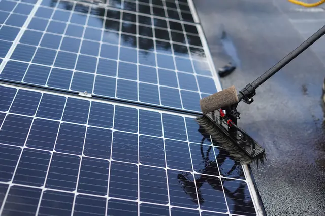 Curățare panouri solare - Lucrările noastre 20